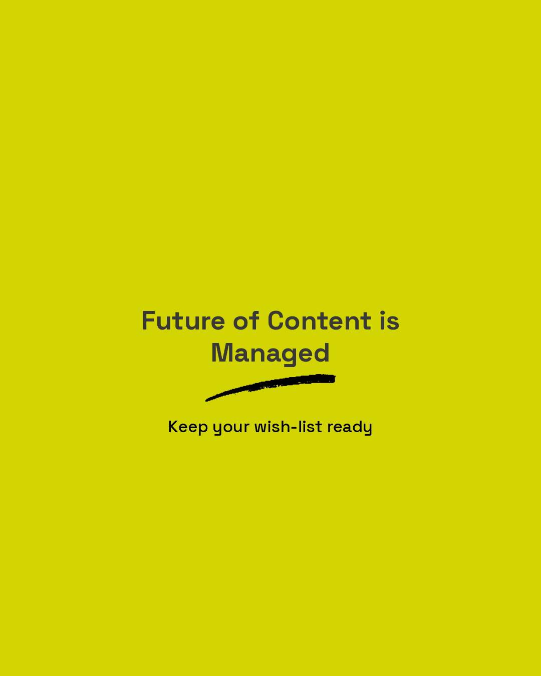 Content production without the chaos!