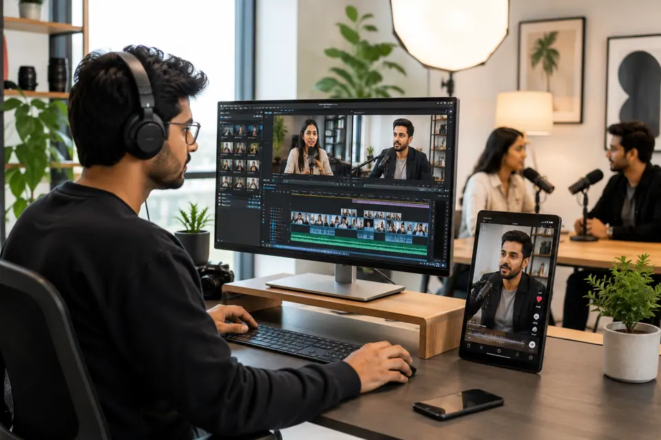 Edit a reel